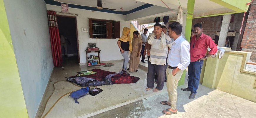 राजनांदगांव में भीषण आग: शॉर्ट सर्किट से मकान जलकर खाक, बच्चों की किताबें भी नहीं बचीं