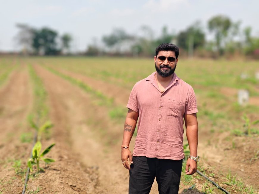 ढाई एकड़ में अदरक की खेती कर आकाश चंद्राकर बने मिसाल, 49 हजार की सब्सिडी से बदली किस्मत