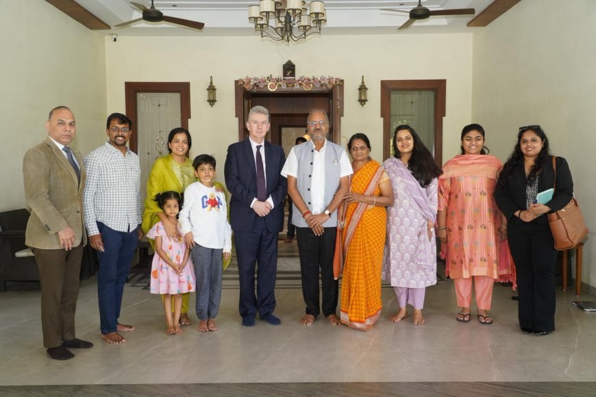 ऑस्ट्रेलियाई महावाणिज्यदूत से सांसद बृजमोहन अग्रवाल की मुलाकात, निवेश और सांस्कृतिक सहयोग पर चर्चा