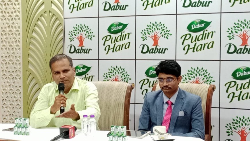 रायपुर में आयुर्वेद का संदेश: डाबर ने पुदीना को बताया ‘वंडर हर्ब’, पुदीन हरा अभियान लॉन्च