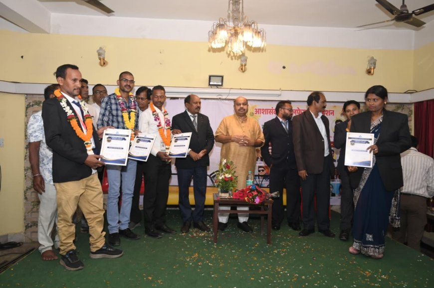 रायपुर में आशा संकल्प वेलफेयर फाउंडेशन का 18वां स्थापना दिवस, स्वास्थ्य और किसान जागरूकता अभियान संपन्न