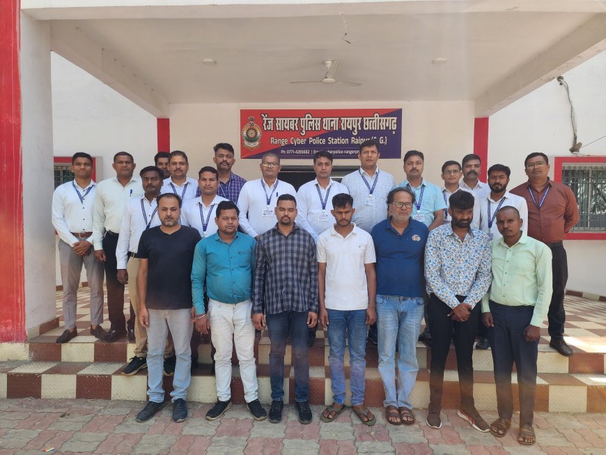 ऑपरेशन साइबर शील्ड: रायपुर रेंज पुलिस ने फर्जी सिम गिरोह का भंडाफोड़, 7 आरोपी गिरफ्तार