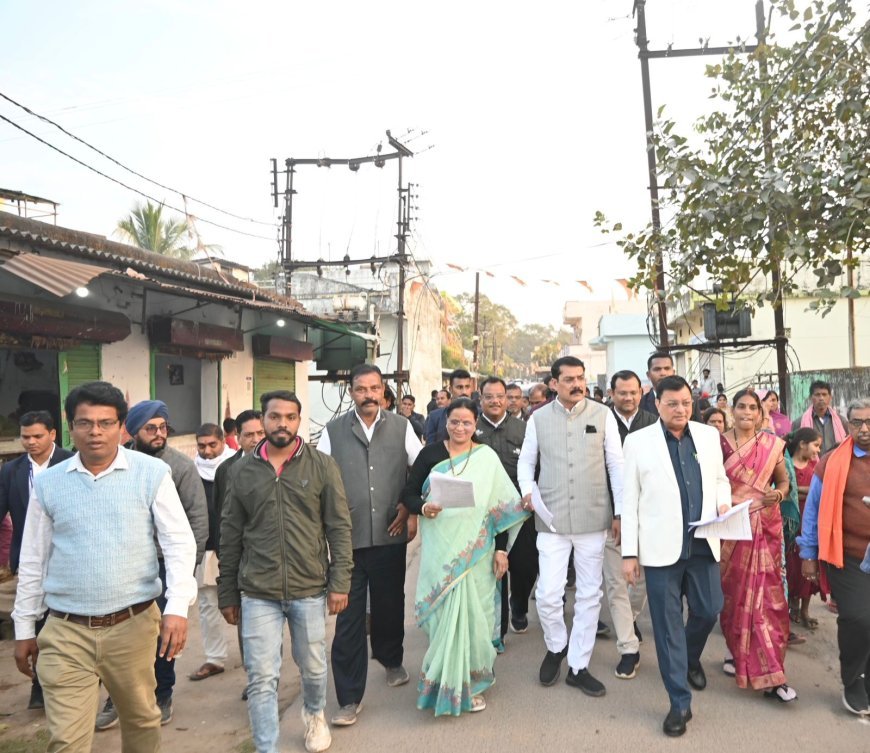 कोरबा में विकास की नई इबारत: मंत्री लखन लाल देवांगन ने 2 साल में 597 कार्यों का बनाया रिकॉर्ड