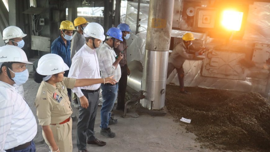 महासमुंद पुलिस ने 5 करोड़ से अधिक कीमत के गांजे का किया नष्टीकरण