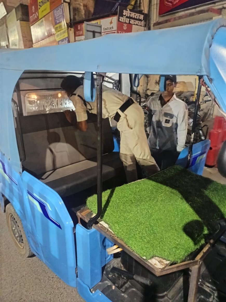 रायपुर में पुलिस का सघन अभियान, 10 आरोपी जेल भेजे गए, अवैध हथियार के साथ युवक गिरफ्तार