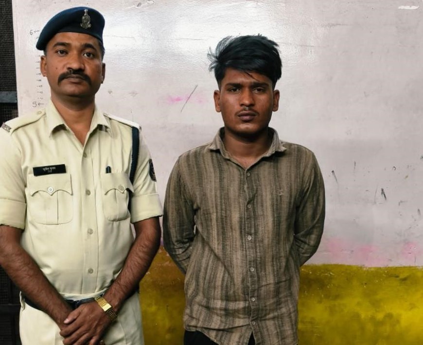 रायपुर नॉर्थ जोन में पुलिस की कार्रवाई, धारदार चाकू के साथ दो आरोपी गिरफ्तार