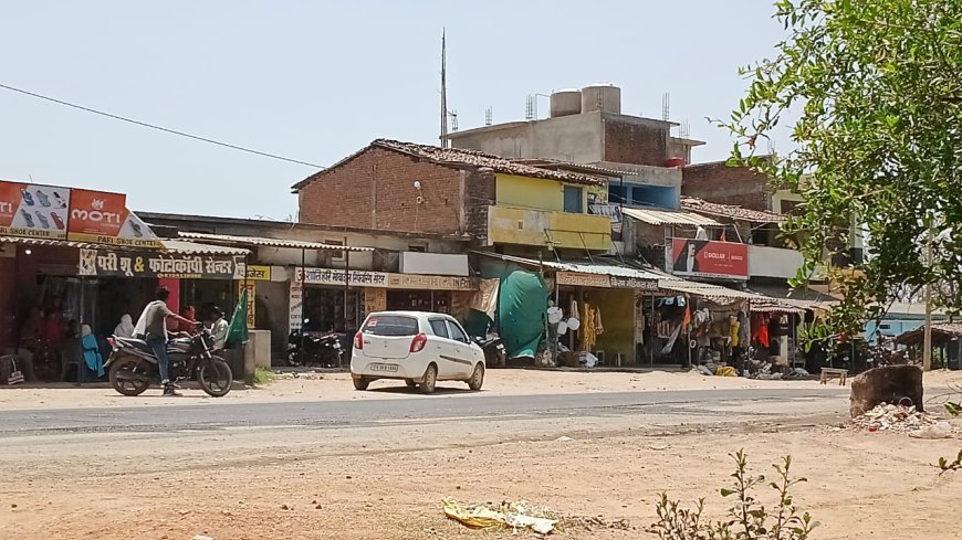 तातापानी में सरकारी जमीन पर कब्जे के आरोप: NH-343 किनारे अवैध निर्माण से उठे सवाल