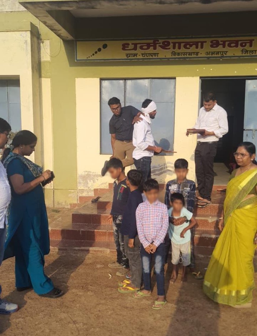 रायपुर में अवैध बाल आश्रम पर प्रशासन का बड़ा एक्शन, बच्चों को सुरक्षित बचाया गया