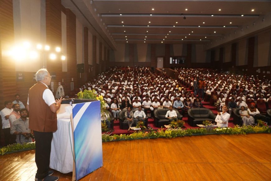 मेरा भारत बजट खोज समापन समारोह में बृजमोहन अग्रवाल का संबोधन, युवाओं को दिया राष्ट्र निर्माण का मंत्र