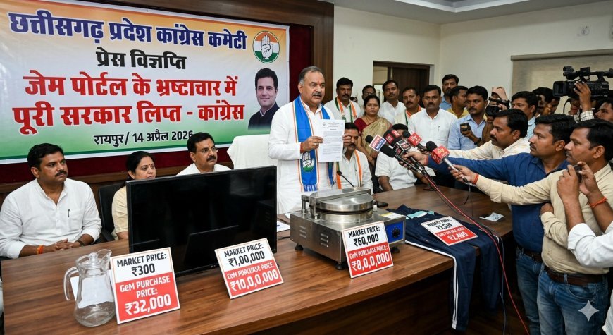 जेम पोर्टल में भ्रष्टाचार के आरोप, कांग्रेस ने की जांच और सोशल ऑडिट की मांग