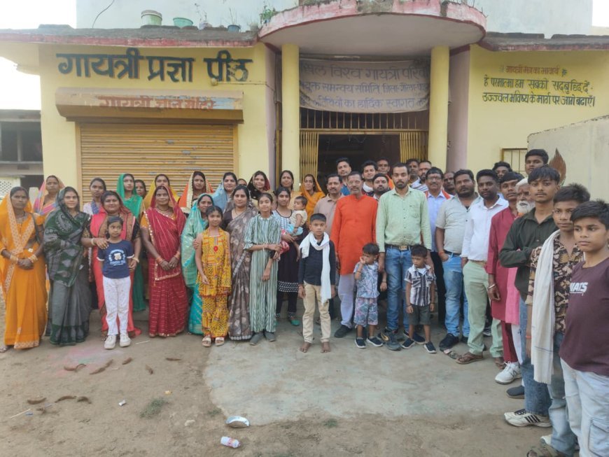 मरवाही में संत शिरोमणि सेन जी महाराज की 726वीं जयंती श्रद्धा और भक्ति के साथ मनाई गई