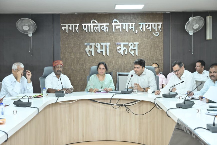 गर्मी में जलापूर्ति पर निगम सख्त, महापौर मीनल चौबे ने दिए कड़े निर्देश