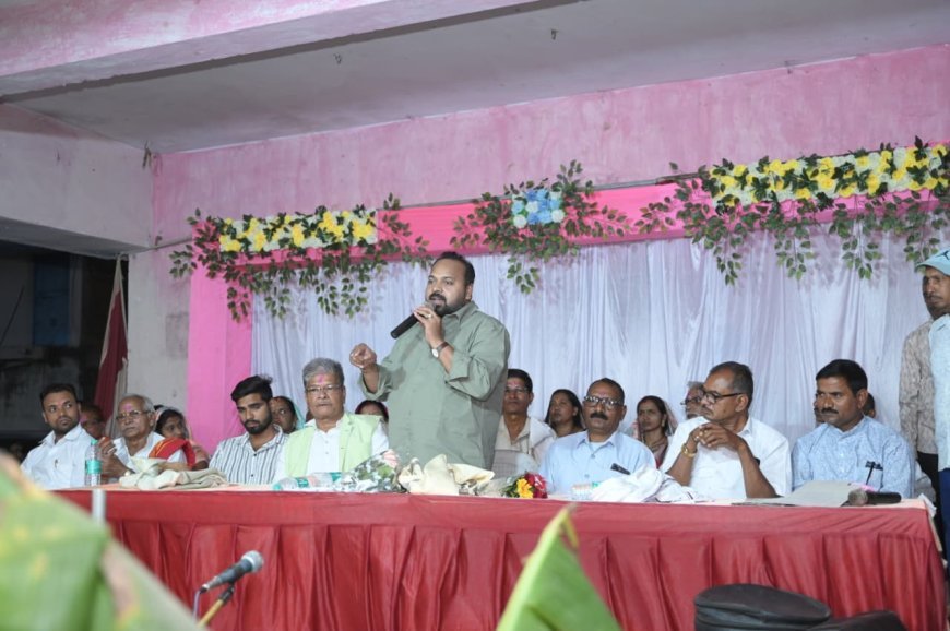 ग्राम आंदू में कर्मा जयंती महोत्सव के साथ विकास कार्यों का भूमिपूजन, विधायक दीपेश साहू हुए शामिल