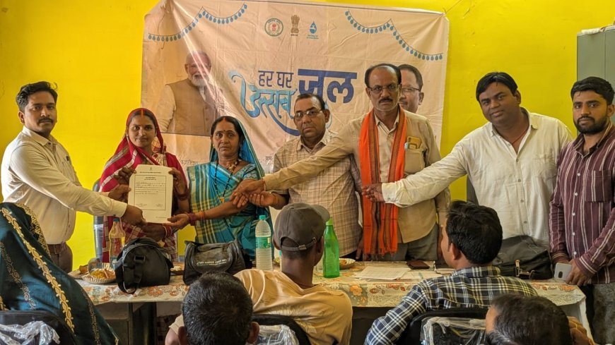 जल जीवन मिशन से बदली ग्राम बंधी की तस्वीर, ‘हर घर जल’ से पेयजल संकट हुआ खत्म
