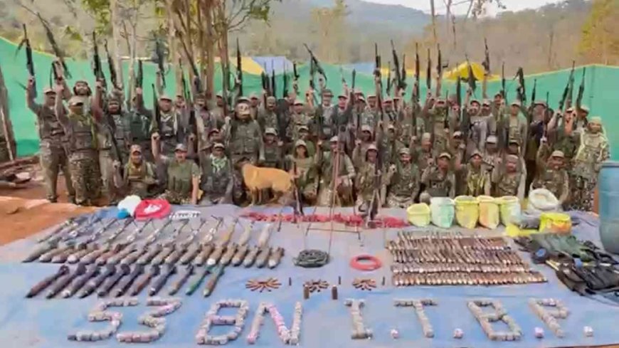 बस्तर में माओवादी नेटवर्क पर करारा वार: हथियार ही बन रहे हैं अब उनके खात्मे के सबूत