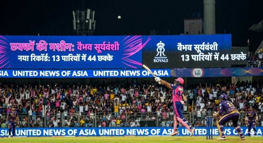 छक्कों की मशीन बने वैभव सूर्यवंशी: 13 पारियों में रचा इतिहास, मैक्सवेल-पूरन को छोड़ा पीछे