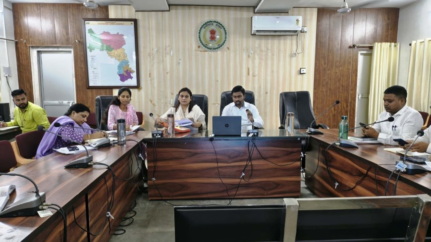 एमसीबी में कलेक्टर की सख्ती: DMF नियमों के पालन पर जोर, 5 वर्षीय विकास योजना बनाने के निर्देश