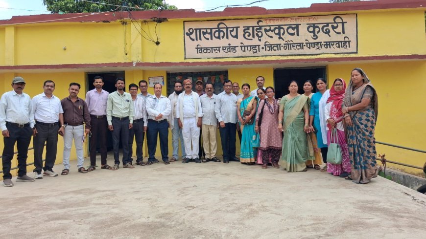 कुदरी हाईस्कूल में चेतना विकास कार्यशाला: शिक्षकों ने मूल्य आधारित शिक्षा को बढ़ावा देने का लिया संकल्प