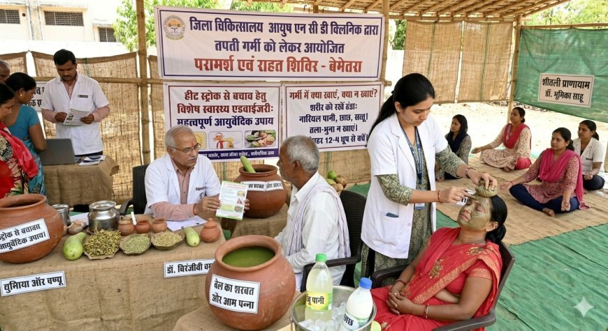 लू और भीषण गर्मी से बचाव के लिए आयुष विभाग की एडवाइजरी, अपनाएं आसान प्राकृतिक उपाय