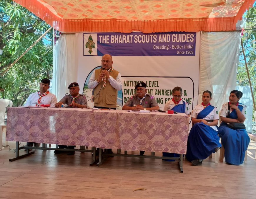 गुजरात शिविर में बालोद के रोवर-रेंजरों का उत्कृष्ट प्रदर्शन, छत्तीसगढ़ का बढ़ाया मान