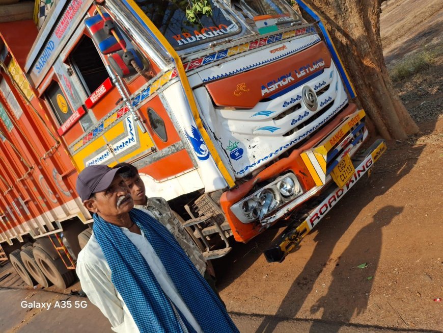 बालोद में तेज रफ्तार का कहर: ट्रक-बाइक भिड़ंत में दो युवकों की मौके पर मौत