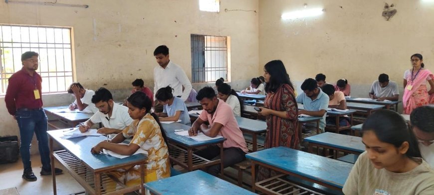 कवर्धा में मंडी उप निरीक्षक भर्ती परीक्षा शांतिपूर्ण संपन्न, 3704 अभ्यर्थियों ने दी परीक्षा