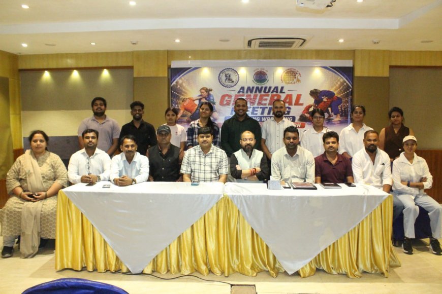 ग्रैपलिंग रेसलिंग सोसाइटी ऑफ छत्तीसगढ़ की 6वीं वार्षिक बैठक संपन्न, नए पदाधिकारियों की घोषणा