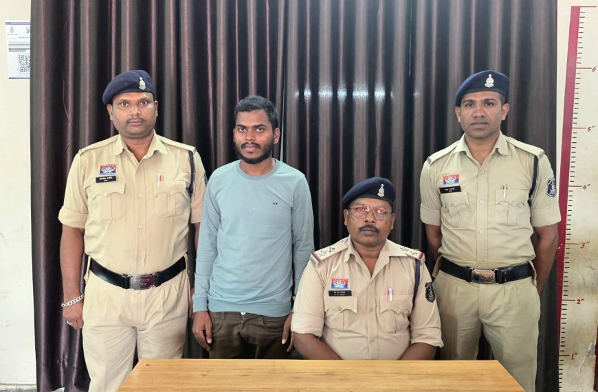 जांजगीर पुलिस कार्यालय में जहर सेवन का मामला: दबाव बनाने की कोशिश पर आरोपी गिरफ्तार