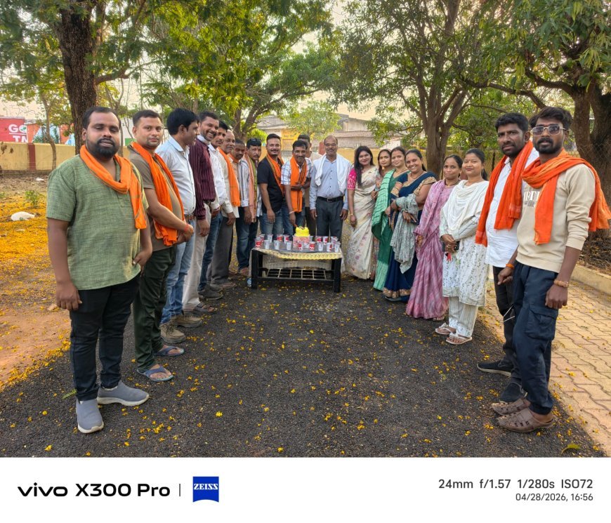 मैनपुर में तुलसी राठौर का 50वां जन्मदिन धूमधाम से मनाया गया, कार्यकर्ताओं ने दी शुभकामनाएं