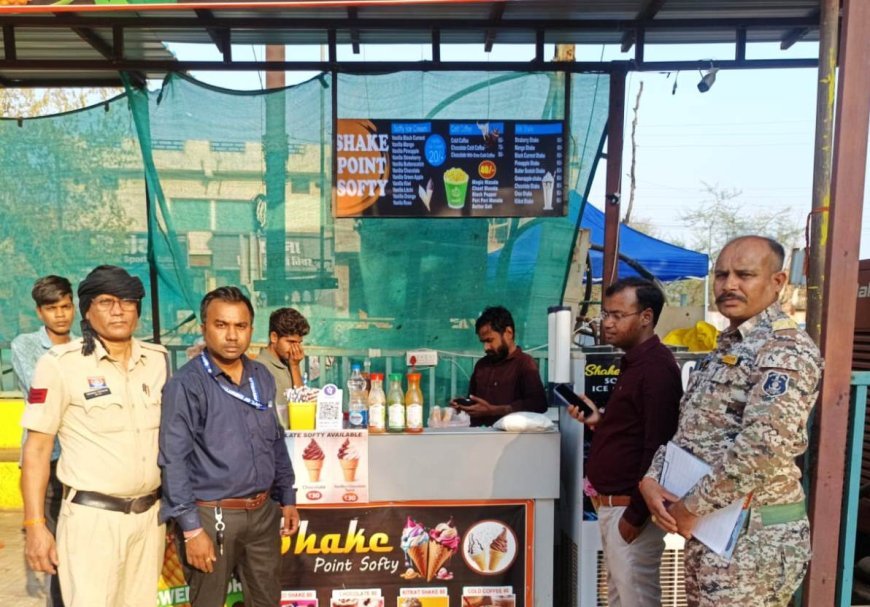 कवर्धा में खाद्य सुरक्षा विभाग की बड़ी कार्रवाई, 50 से अधिक स्ट्रीट फूड दुकानों पर छापा