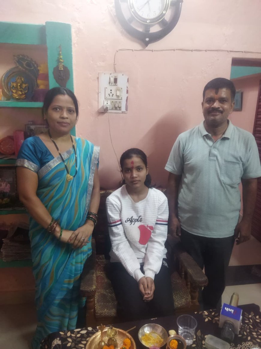 उप मुख्यमंत्री विजय शर्मा ने रिया केशरवानी को दी बधाई, 10वीं बोर्ड में प्रदेश में दूसरा स्थान