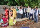 सुशासन तिहार से सरपंच संघ ने बनाई दूरी, मांगों को लेकर जनपद परिसर में धरना