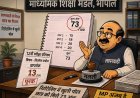 एमपी बोर्ड की बड़ी लापरवाही: 73 अंक वाले छात्र को 13 नंबर देकर किया पूरक घोषित