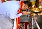 रायपुर के जगन्नाथ मंदिर में हरिनाम संकीर्तन नामयज्ञ में शामिल हुए मुख्यमंत्री विष्णुदेव साय, प्रदेश की खुशहाली की कामना