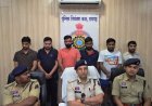 रायगढ़ पुलिस का ऑनलाइन क्रिकेट सट्टा नेटवर्क पर बड़ा प्रहार, गोवा से छह आरोपी गिरफ्तार
