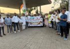 बढ़ती महंगाई और पेट्रोल-डीजल कीमतों के खिलाफ कांग्रेस का प्रदर्शन, चिरमिरी में निकाली विरोध रैली
