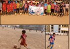रायगढ़ में नन्हे खिलाड़ियों में फुटबॉल का बढ़ता जुनून, ग्रीष्मकालीन शिविर में 80 बच्चे ले रहे प्रशिक्षण