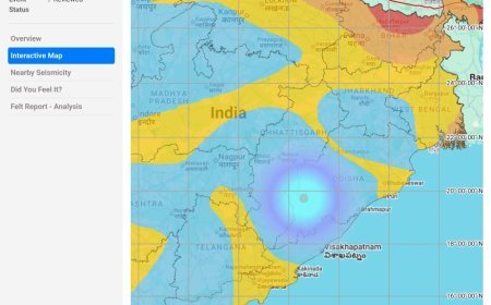 भूकंप के झटकों से हड़कंप: मकानों और आरसीसी सड़कों में पड़ी दरारें, लोग दहशत में