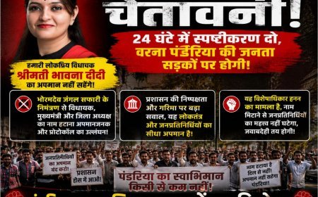कलेक्टर और DFO को 24 घंटे का अल्टीमेटम, विधायक भावना बोहरा ने दी जनआंदोलन की चेतावनी