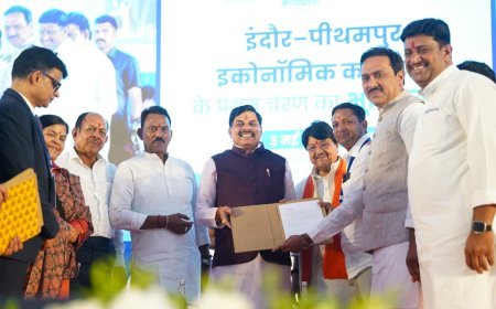 इंदौर-पीथमपुर इकोनॉमिक कॉरिडोर का भूमिपूजन: किसानों को मिला 60% विकसित भूखंड, बने करोड़पति