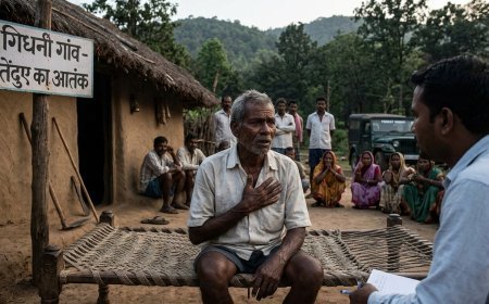 गरियाबंद में तेंदुए का हमला: खेत गए ग्रामीण पर झपटा, साहस से बची जान