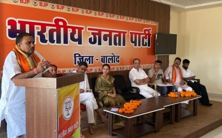 आत्मनिर्भर शहर मंडल बैठक संपन्न, भाजपा संगठन मजबूती पर हुआ मंथन