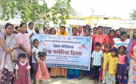 बालको ने चलाया मलेरिया जागरूकता अभियान, गांव-गांव पहुंचाई स्वास्थ्य सेवाएं