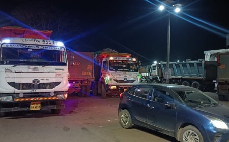 गुंडरदेही बस स्टैंड बना हाईवा पार्किंग ज़ोन, भारी वाहनों और नशे में ड्राइविंग से बढ़ी परेशानी
