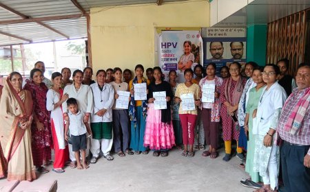 रायगढ़ में बेटियों के लिए एचपीवी टीकाकरण अभियान तेज, सर्वाइकल कैंसर रोकथाम की दिशा में अहम पहल