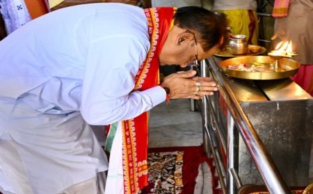 रायपुर के जगन्नाथ मंदिर में हरिनाम संकीर्तन नामयज्ञ में शामिल हुए मुख्यमंत्री विष्णुदेव साय, प्रदेश की खुशहाली की कामना
