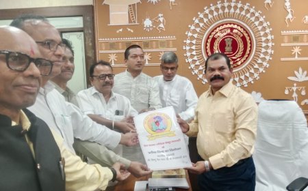 गौरेला-पेंड्रा-मरवाही के नवपदस्थ कलेक्टर संतोष कुमार देवांगन से जिला प्रेस क्लब की सौजन्य भेंट, जमीनी समस्याओं पर हुई चर्चा