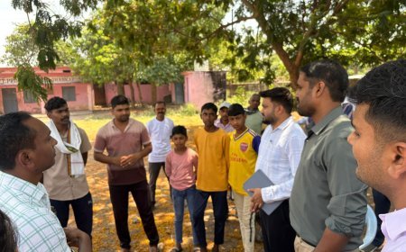 कलेक्टर अबिनाश मिश्रा ने किया ग्रामीण क्षेत्रों का व्यापक दौरा, पेयजल से खेल मैदान तक विकास कार्यों का लिया जायजा
