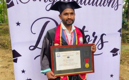 पैरावट से गिरकर टूटा था कंधा, उसी हादसे ने बना दिया डॉक्टर; छोटेडोंगर के चंद्रेश पात्र बने MBBS डॉक्टर