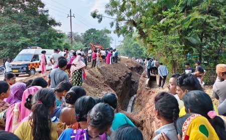 दल्ली राजहरा में बड़ा हादसा: सीवरेज पाइप लाइन कार्य के दौरान मिट्टी धंसने से 3 मजदूरों की मौत
